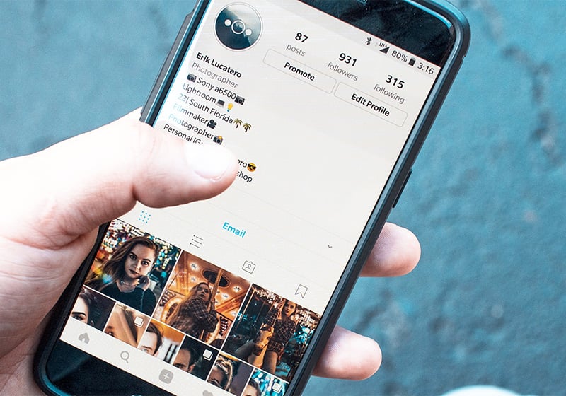 How to use tempo mail.pro for Instagram
